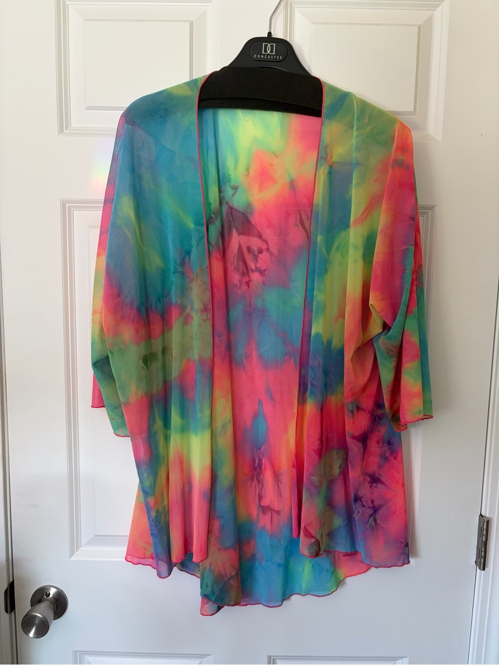 Colorful Tie-Dye Short Sleeve Top